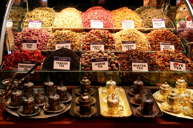 Spice market w/ Turkish coffee sets